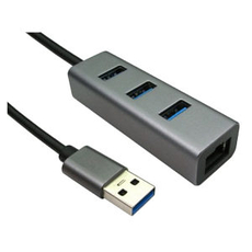 USB3.0 Gigabit Network Ethernet Adapter with Hub