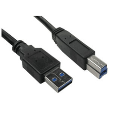 1m USB 3.0 type A to USB 3.0 type B Cable, Superspeed 5Gbps