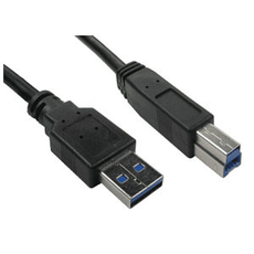 2m USB 3.0 type A to USB 3.0 type B Cable, Superspeed 5Gbps