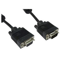 VGA Extension Cable 1m 15 Pin Fully Wired DDC Compatible